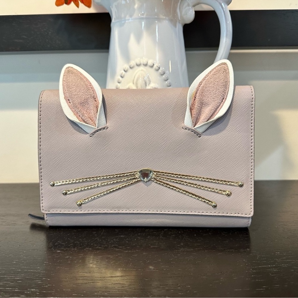 ⬇️Kate Spade Hop to it Winni Bunny Crossbody Clutch